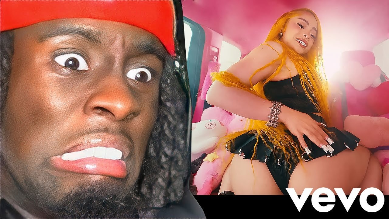 Kai Cenat Reacts to Ice Spice - Gimmie A Light (Official Music Video)