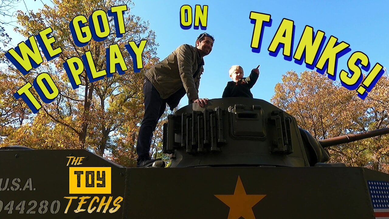 We got to play on TANKS! The Toy Techs Episode 2 - Cantigny Park Wheaton IL