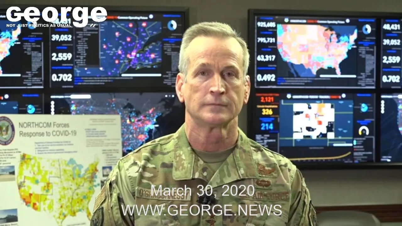 General Terrence J. O’Shaughnessy gives an interview to Fox and Friends, March 30, 2020