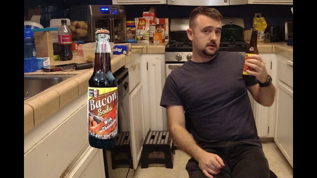 Reviewing Bacon Soda PART 2 #bacon #soda 🥓