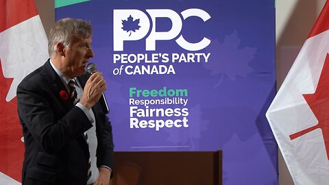 Maxime Bernier and The Story of the PPC with Michael Bator Nov 9, 2024 Burlington