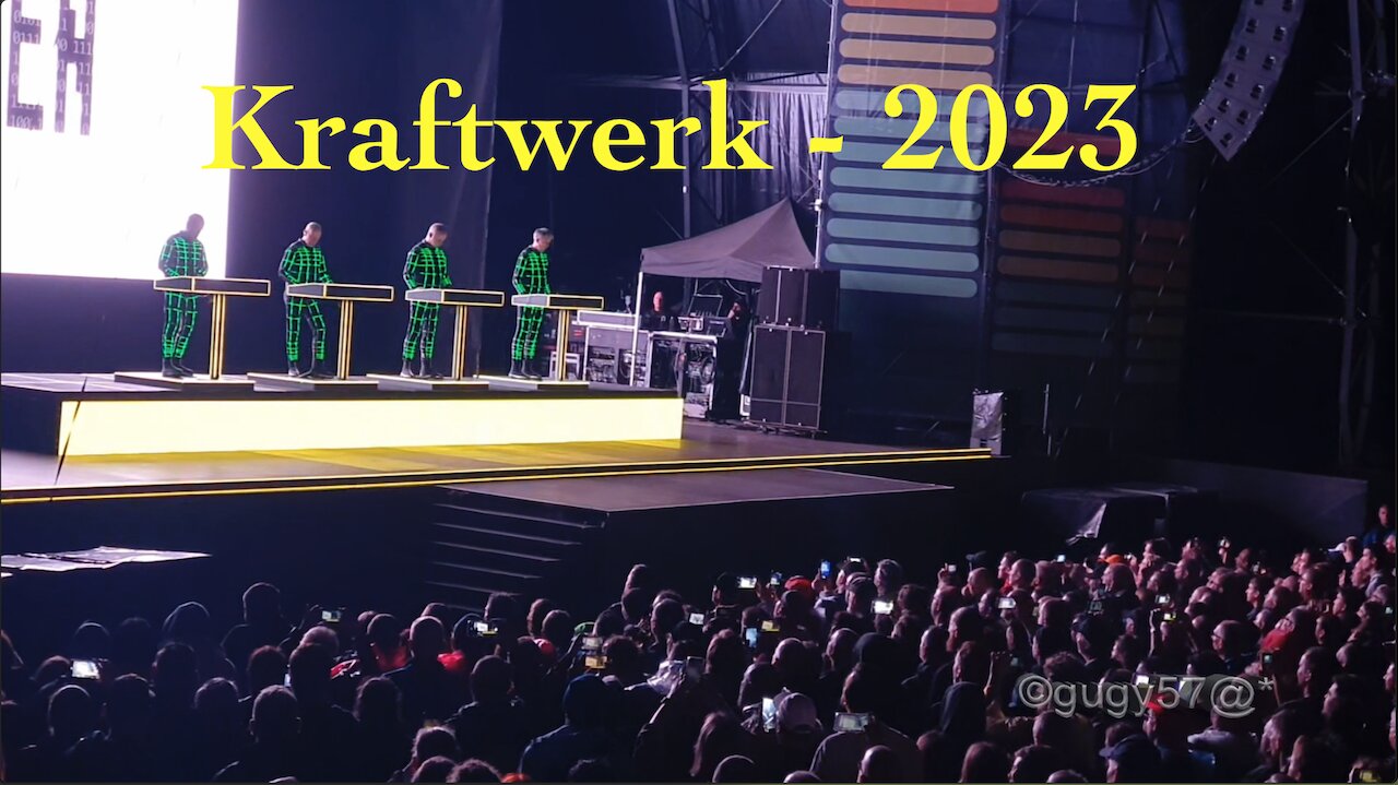 Kraftwerk - Concert in Hungary 2023