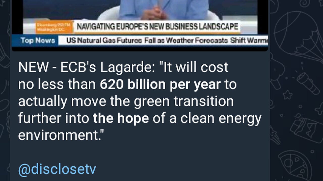 News Shorts: ECB's Lagarde and Clean Energy