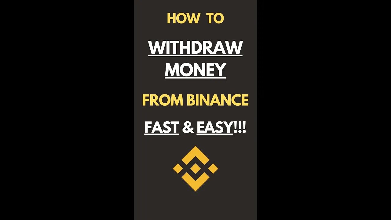 How To Withdraw Money From Binance #binance #crypto #cryptocurrency #bnb