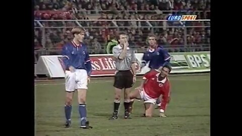 1996 UEFA Euro Qualifiers - Switzerland v. Iceland (highlights)