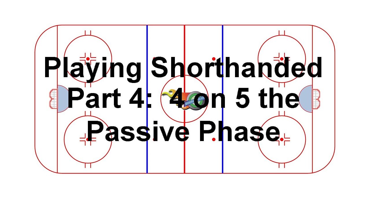 Tactical Video #29: Playing Shorthanded 4 on 5 Part 4: The Passive Phase