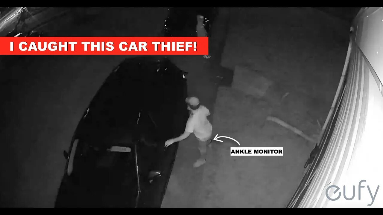 I CAUGHT THESE CAR THIEVES! **Eufy Wireless Doorbell Install **