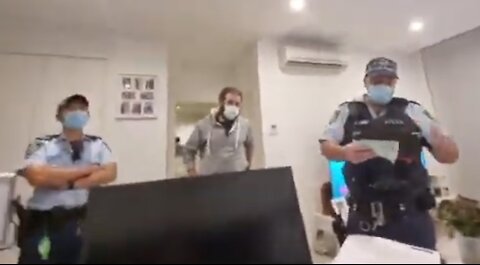 Australia - Sgt. Kingston is coming to arrest me (with his goons)