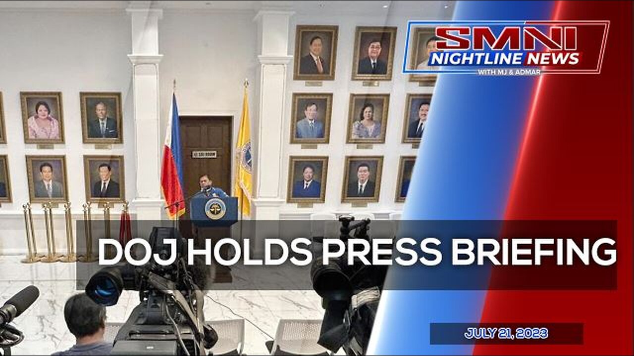 REPLAY: DOJ holds press briefing | July 21, 2023