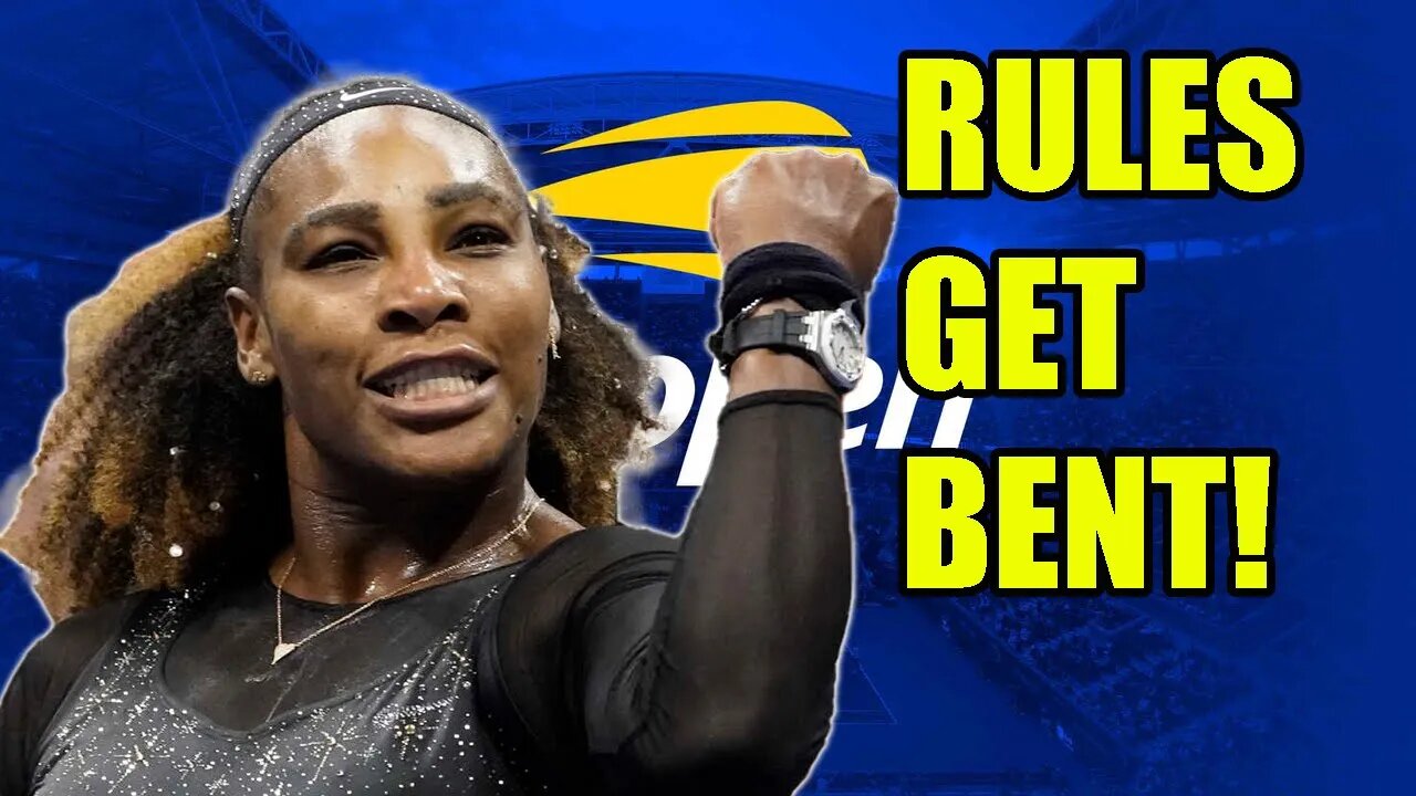 US Open UNDER FIRE for BENDING THE RULES for Serena Williams! Opponent says SLAMS Serena montage!