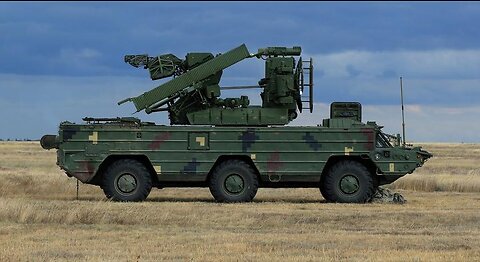 Dron ruso lancet destruye un sistemas antiaéreos Osa de la OTAN/Ucrania