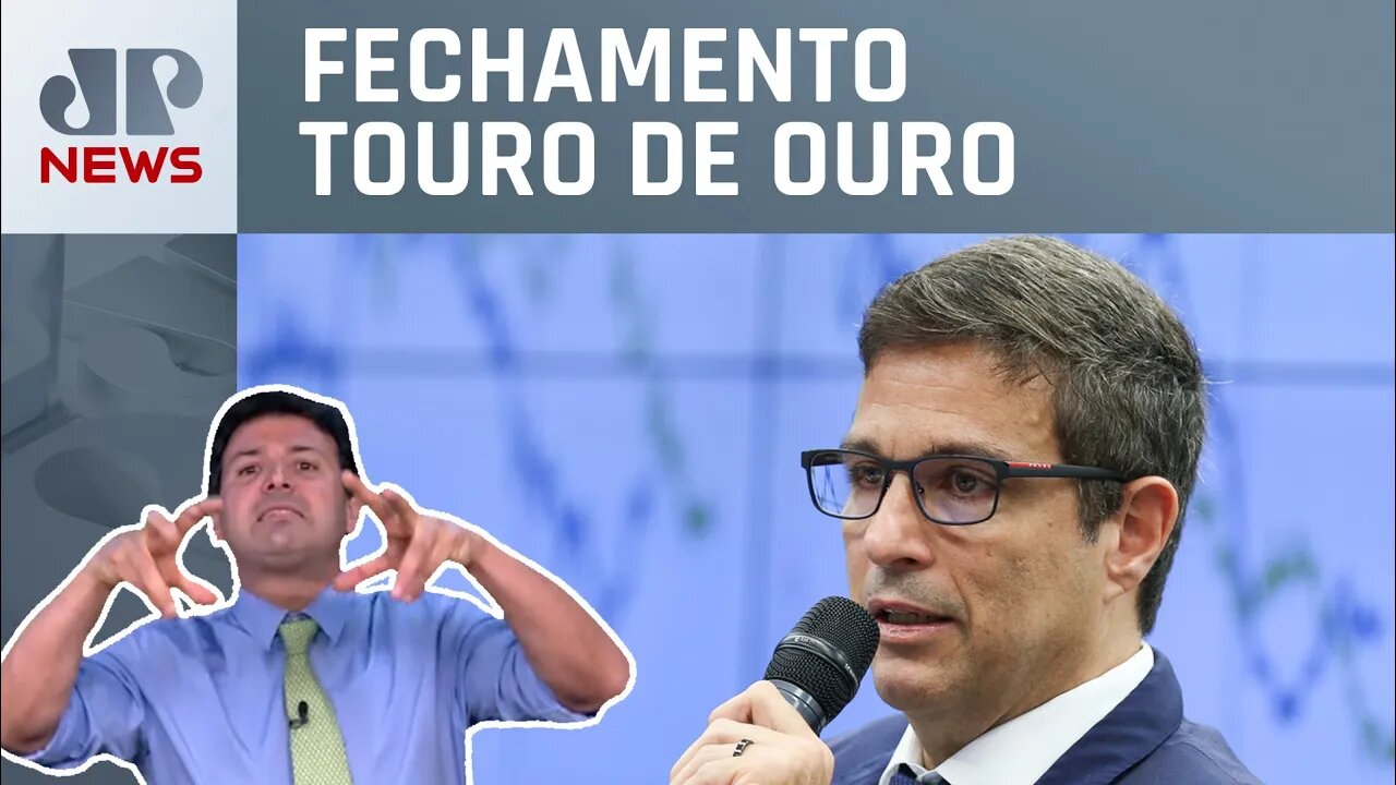 Campos Neto e Itaú levam Ibovespa à 5ª alta | Fechamento Touro de Ouro
