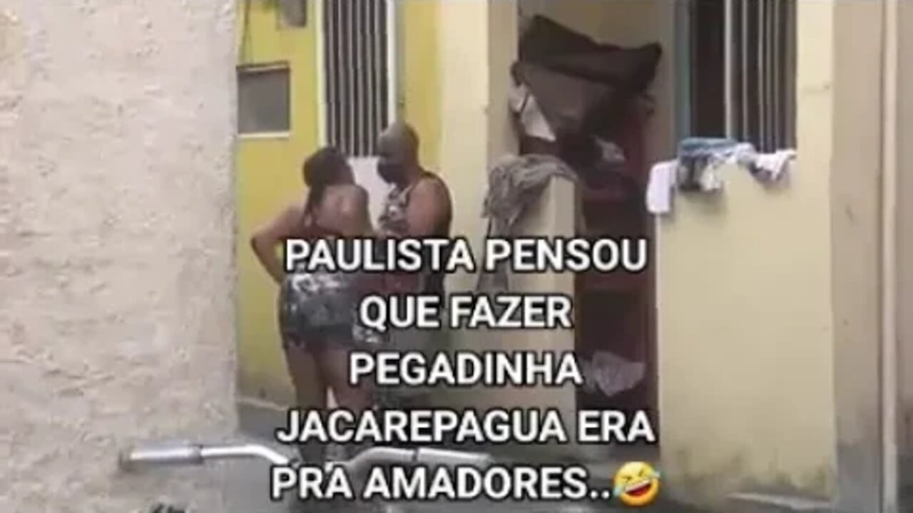 PAULISTA TENTA FAZER PEGADINHA NO RIO DE JANEIRO E NAO DEU CERTO NAO ( MEME ) ( VIRAL ) #shorts