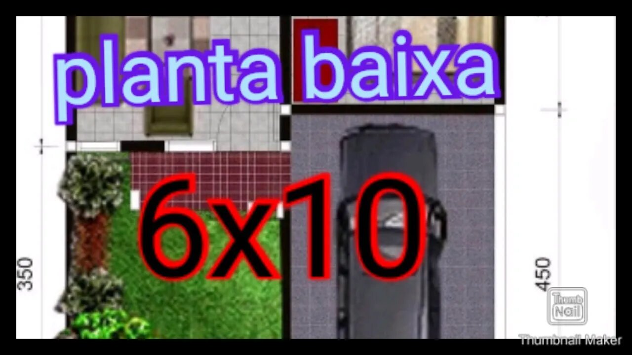 planta baixa 6x10