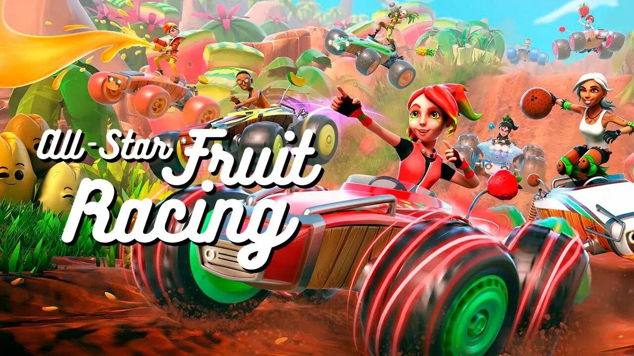 ALL-STAR FRUIT RACING - Mario Kart inspirado na Corrida Doce de Detona Ralph?! (PT-BR)