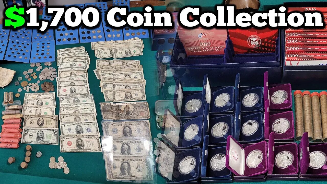 I Paid $1,700 for this HUGE Coin Collection!