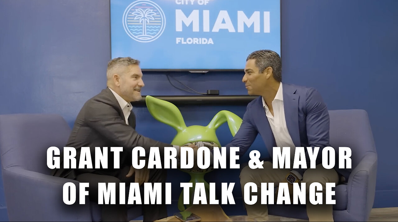 HOW MIAMI BECAME AMERICA’S GREATEST CITY - Mayor Francis Suarez & Grant Cardone