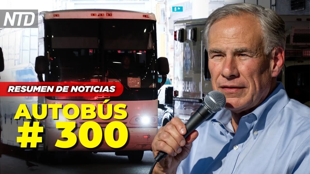 Abbott anuncia autobús fronterizo # 300; Nicole deja 2 muertos en su paso por Florida | NTD