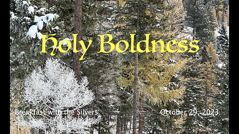 Holy Boldness - Breakfast with the Silvers & Smith Wigglesworth Oct 29