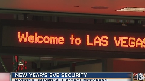 New Year's Eve security underway