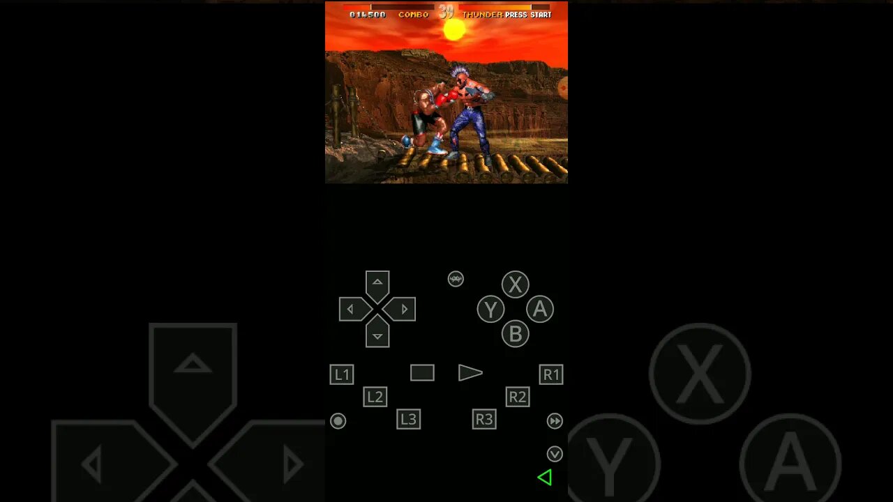 Playing KILLER INSTINCT ARCADE VERSION on RETROARCH Android