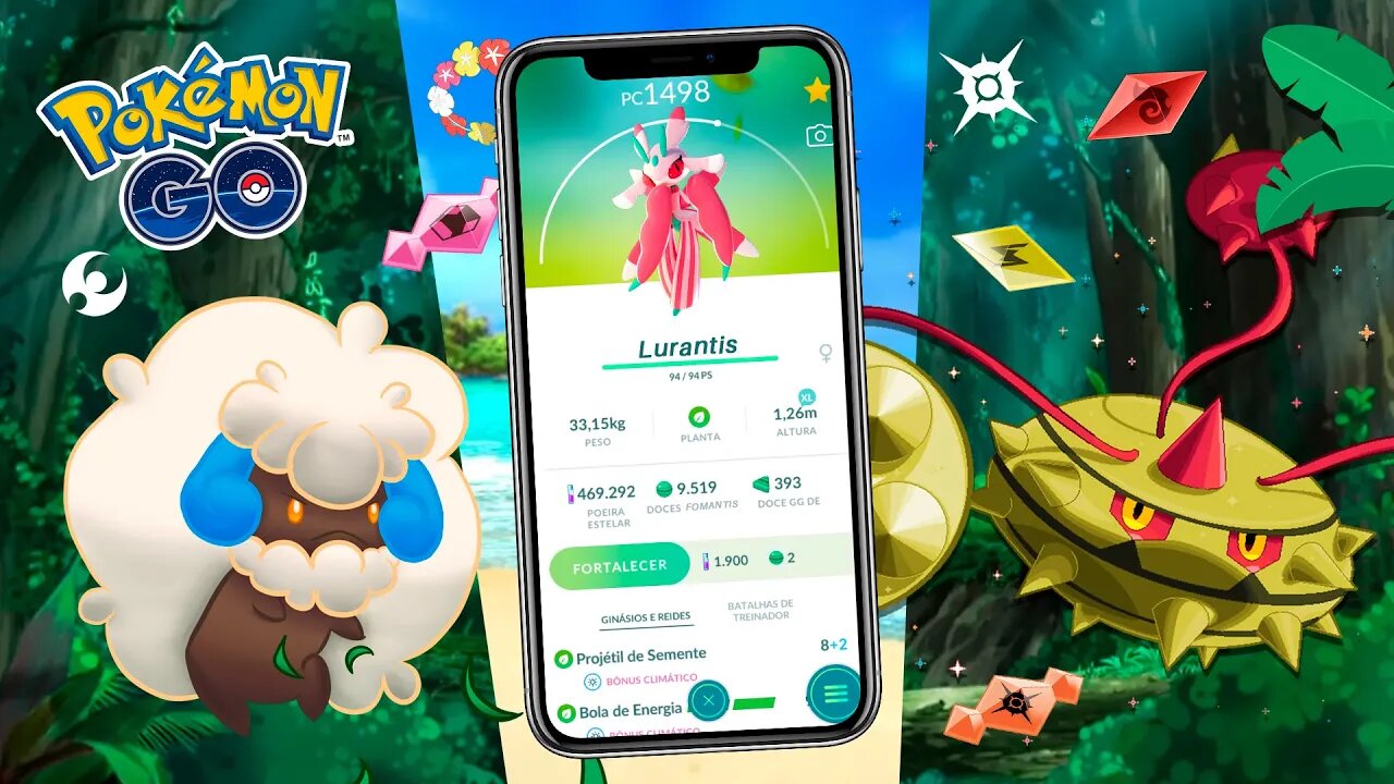 QUAIS POKÉMON FOCAR DURANTE A SELVA EXUBERANTE NO POKÉMON GO?!