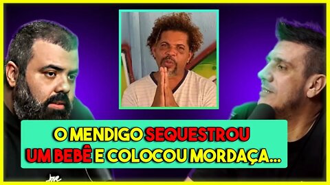 O Lado Obscuro do Mendigo Comedor Relatado em POODCAST Flow #mendigo #mendigopegador