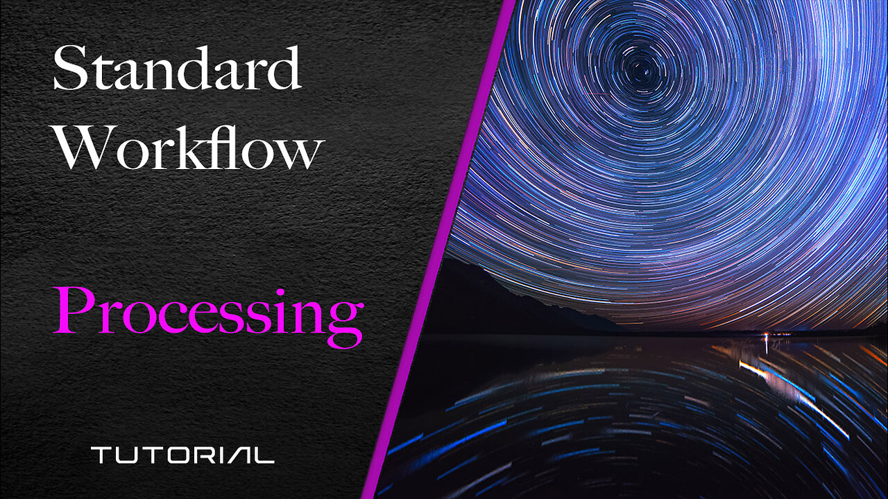 Standard Workflow | Part 2 - Processing