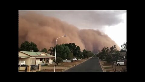 Dust Storm New South Wales, Australia