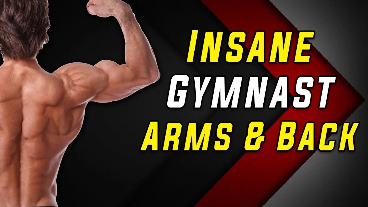 Insane Gymnast Arms & Back with ONE exercise! (Neglected + Underrated!)