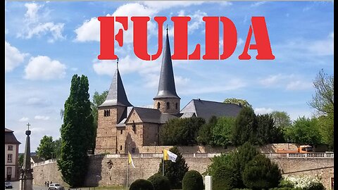 Walking in Fulda, Germany.