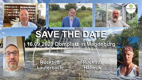 Magdeburg 16.09.2023 ab 13:30 Uhr (Domplatz)