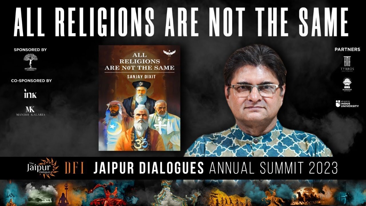 Launch of All Religions are not the Same by All Eminent Speakers | #TJD2023