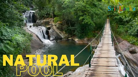 Beautiful natural pool "Bambarakirilla" in Srilanka#travel#falls#naturalpool