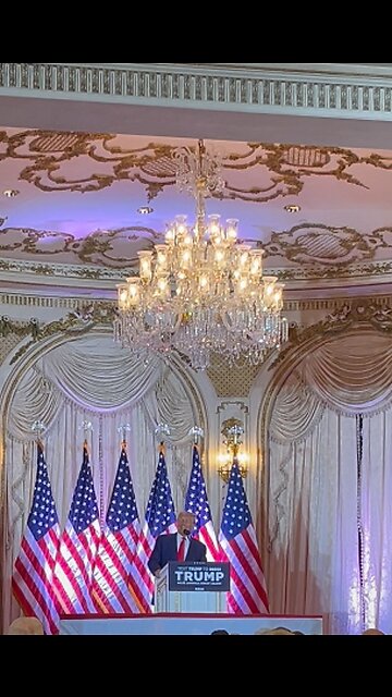 President Trump at Mar A Lago