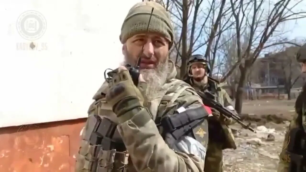 Chechen Security Forces Are Determined To Take Mariupol Under Full Control As Aoon As Possible!