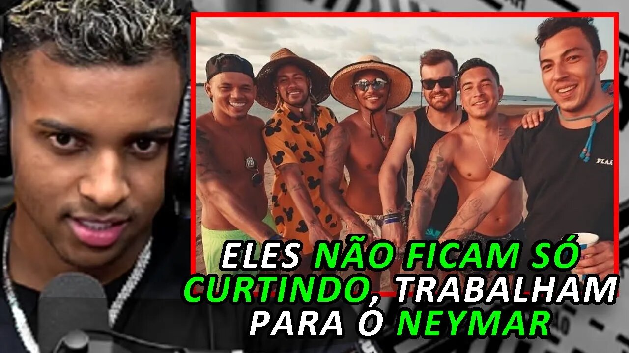 RODRYGO GOES MANDA REAL SOBRE OS AMIGOS DO NEYMAR (RODRYGO GOES - Podpah #417) FlowPah Cortes