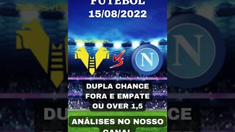 ✅PALPITES DE FUTEBOL PARA O DIA 15-08-2022 💲PALPITES DE FUTEBOL PARA HOJE