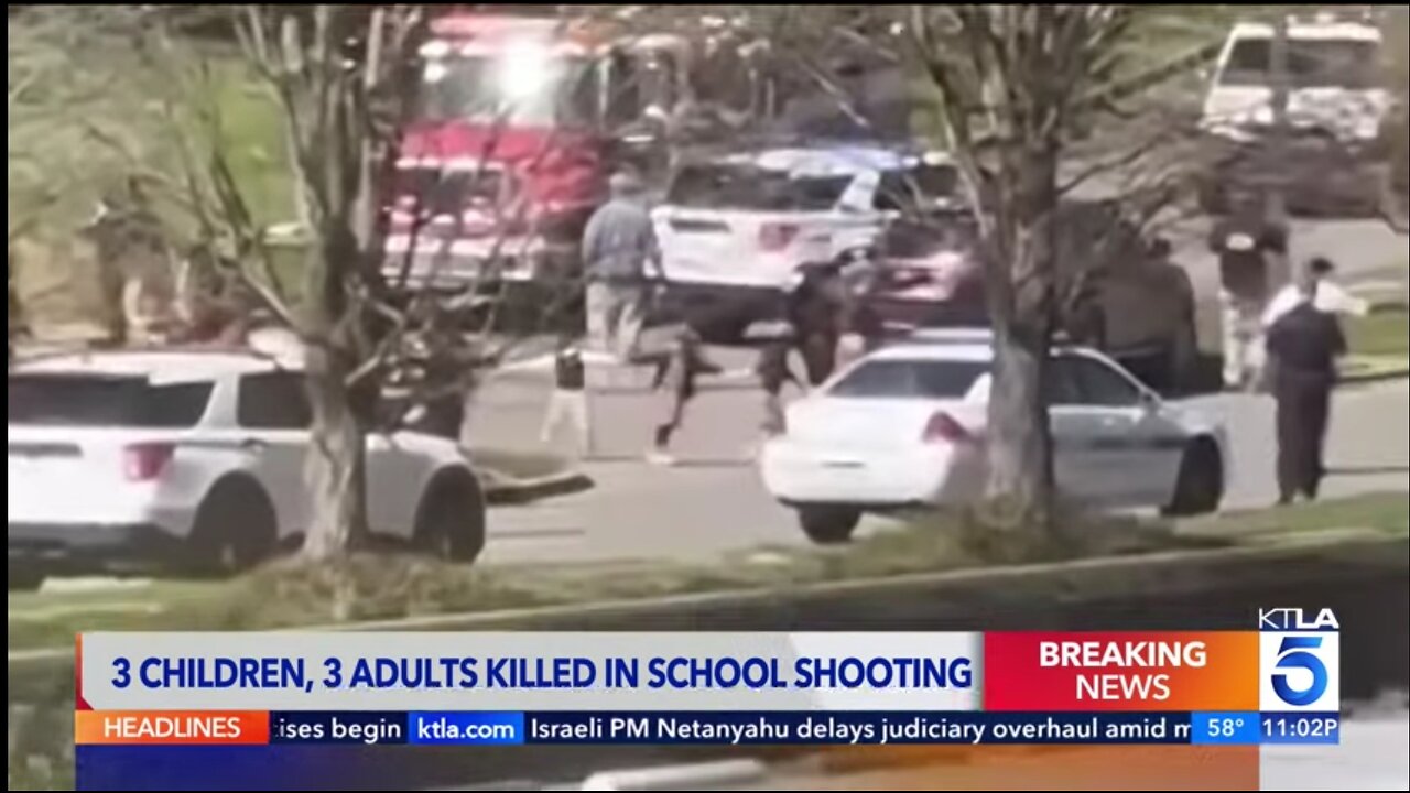 3 Children, 3 Adults Killed in Nashville School Shooting . Those Kids Did Not Look Traumatized to Me