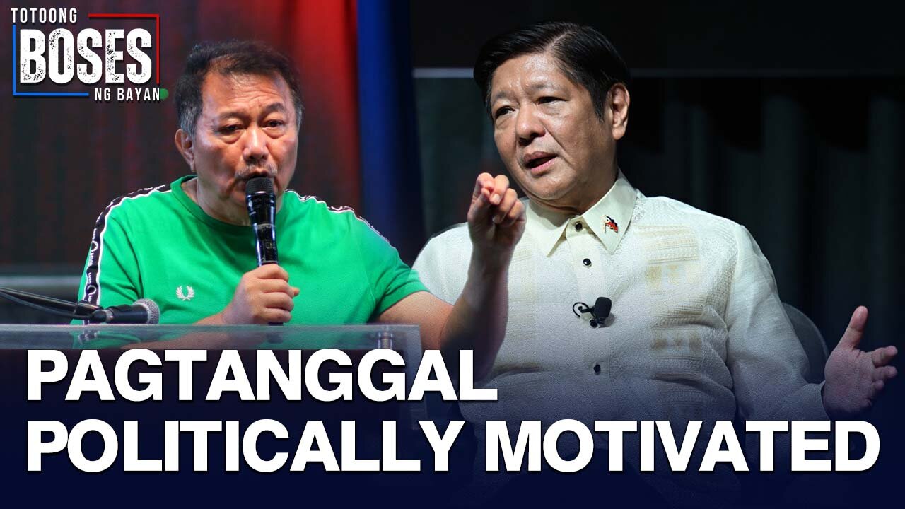 Pagsita ng gobyerno kay Cong. Alvarez, politically motivated