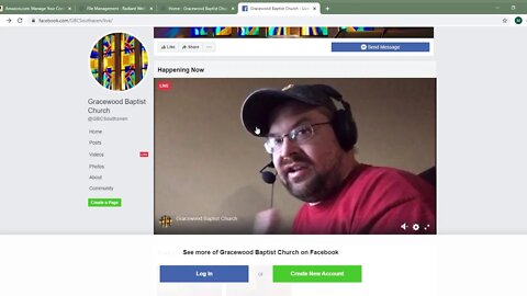 Gracewood Baptist Live Video TUTORIAL