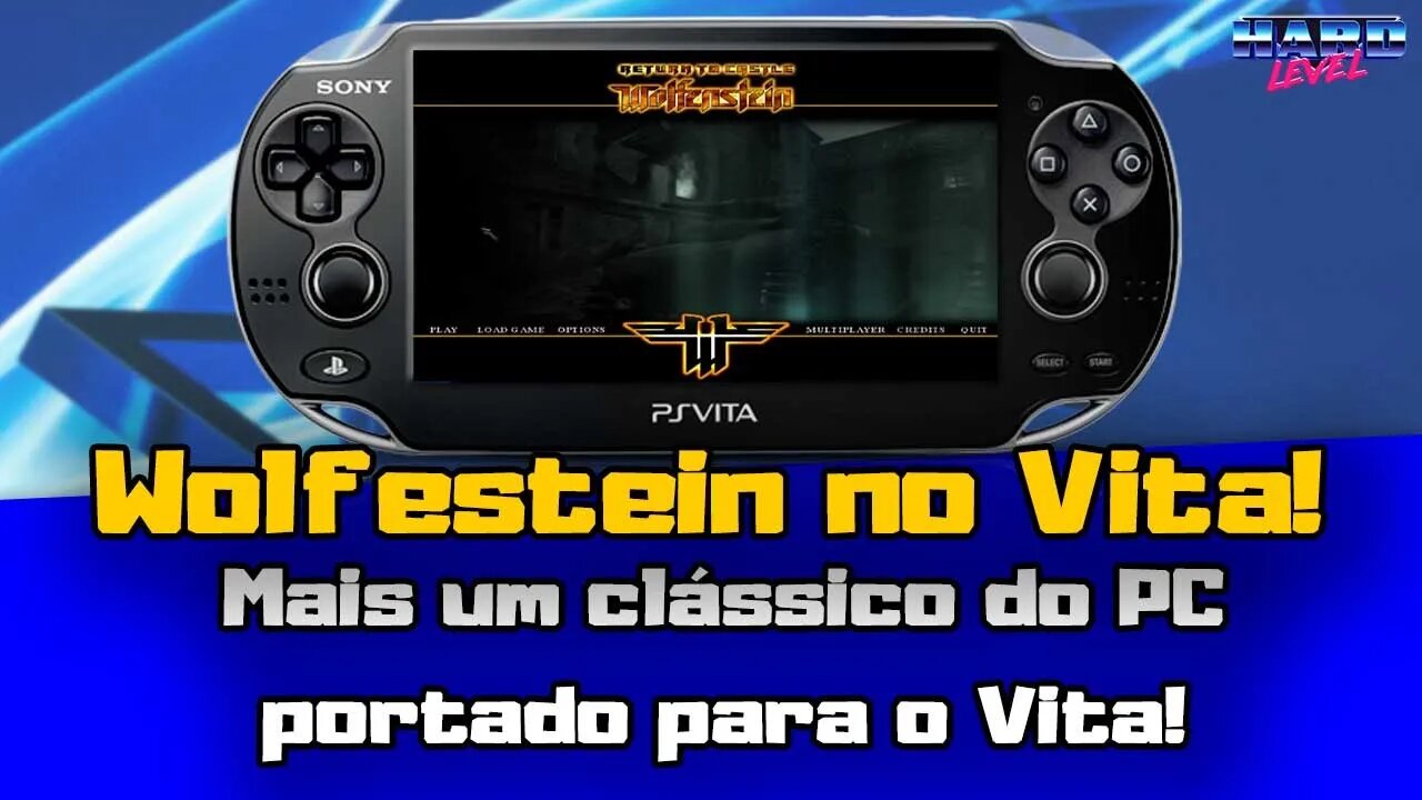 PS Vita - Mais um port do PC! Return to Castle of Wolfestein! Classico!