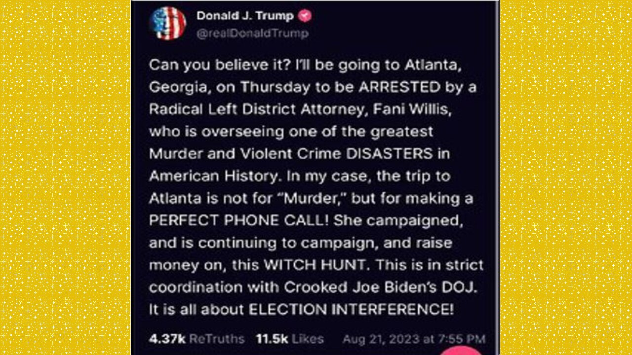 TRUMP TRIAL - Georgia Moves To Impeach Fani Willis
