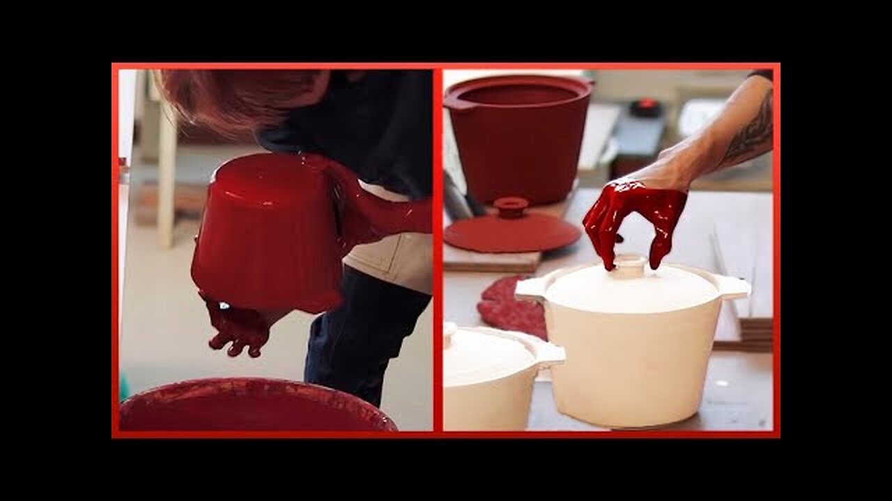 Man Makes Traditional Japanese Pot with Clay Turning Technique | by @ShinobuHashimoto