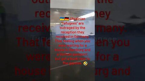 🇺🇦🇩🇪 Ukrainian "Refugees" Are Outraged By The Reception They Received In Germany🤣