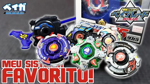 Meu sistema favorito de toda a franquia! BEYBLADE HMS é demais!