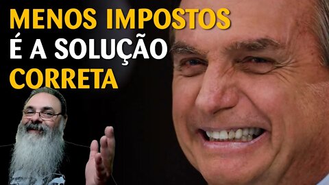 BOLSONARO quer ZERAR imposto de COMBUSTÍVEIS e compensar ESTADOS com dinheiro da ELETROBRÁS