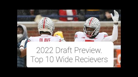 Robs Ranks! 2022 NFL draft WR rankings. Plus we poo on Kenny Pickett some more!