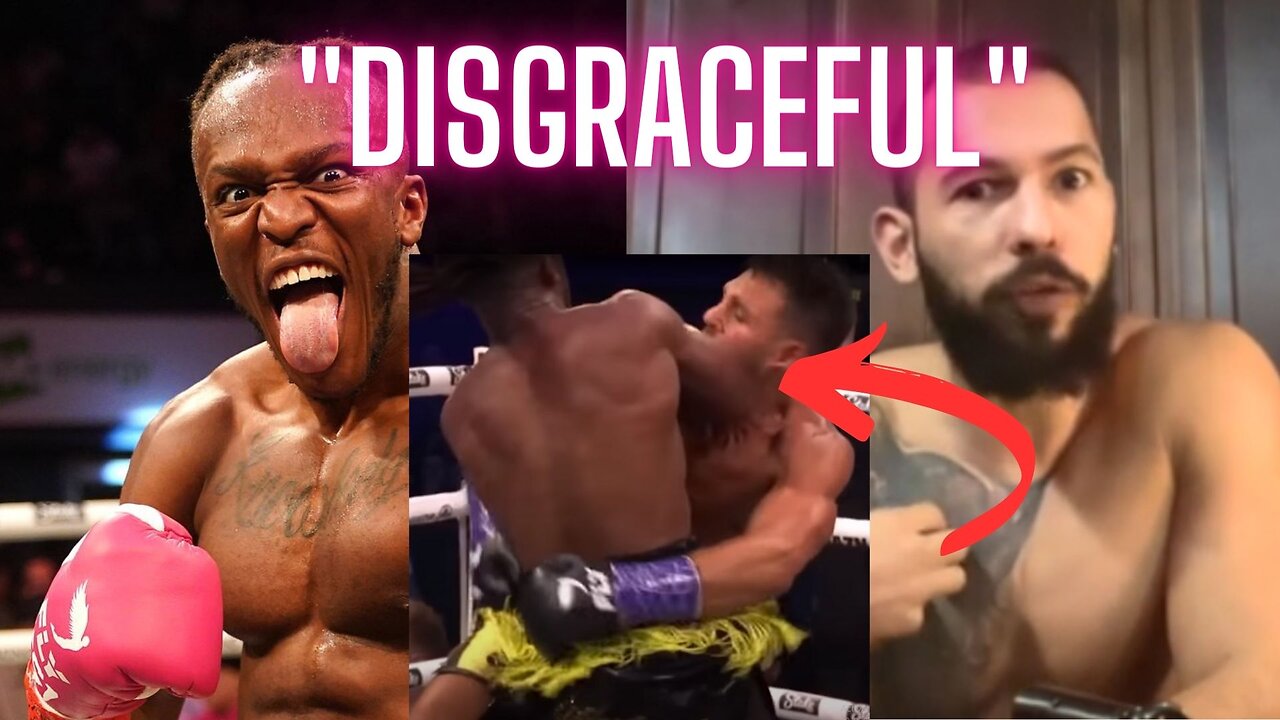 KSI vs JOE Fournier RESULTS and KO + TATE'S REACTION - "Disgrace to boxing"