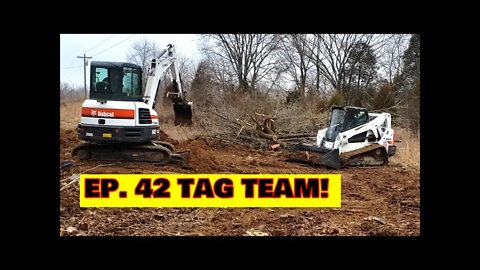 Dismantling new 8 acre Picker's paradise land investment! JUNK YARD EPISODE #42! BOBCAT TAG TEAM!